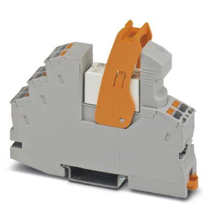 Phoenix Contact Interface Relay and Base; RIF-1-RPT-LDP-24DC/1IC; Universal; 6A; SPST-NO; 24VDC; DIN Rail Mount; Push-In Connection